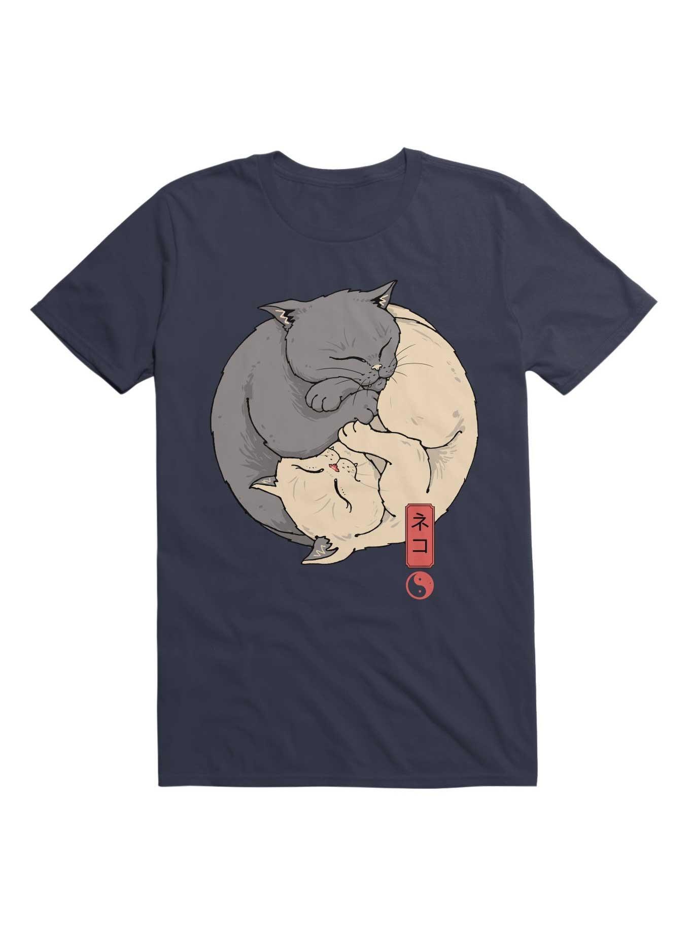 THRDLESS Yin Yang Cats T-Shirt
