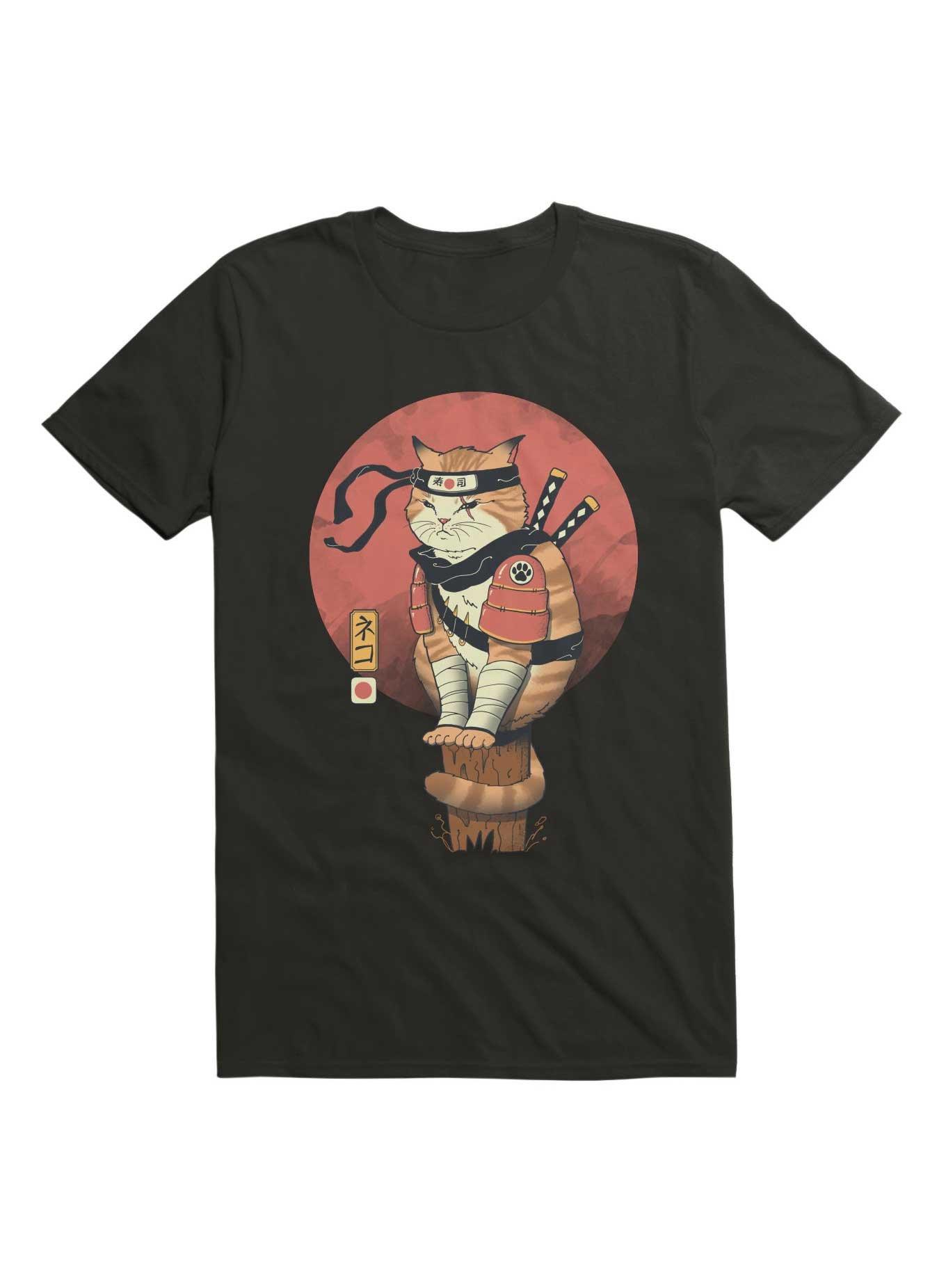 Shinobi Cat T-Shirt, , hi-res