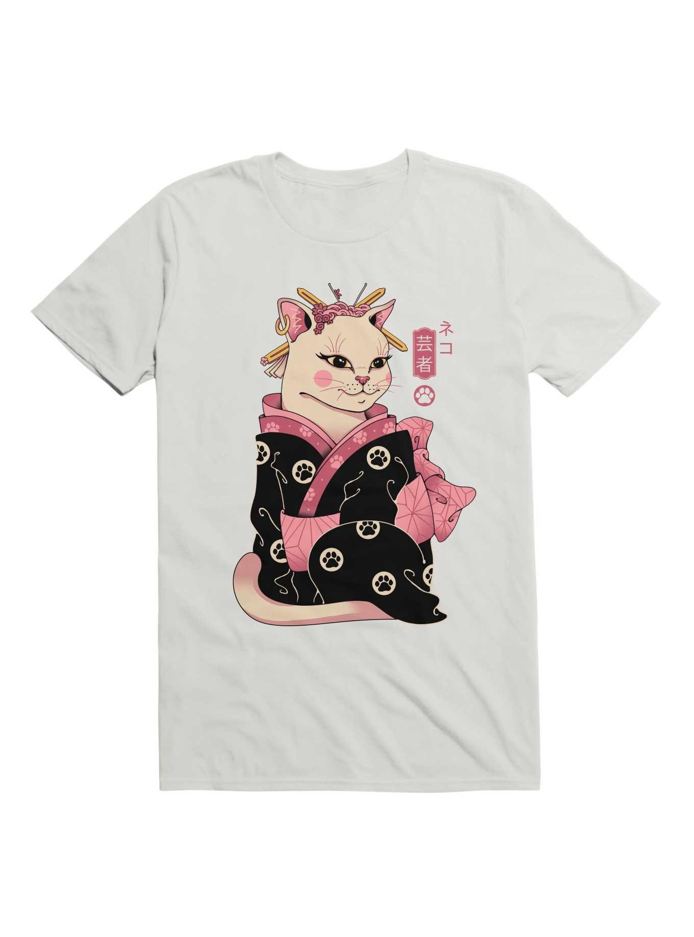 Neko Geisha T-Shirt, , hi-res