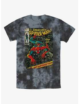 Marvel Spider-Man Comic 100th Anniversary Cover Tie-Dye T-Shirt, , hi-res