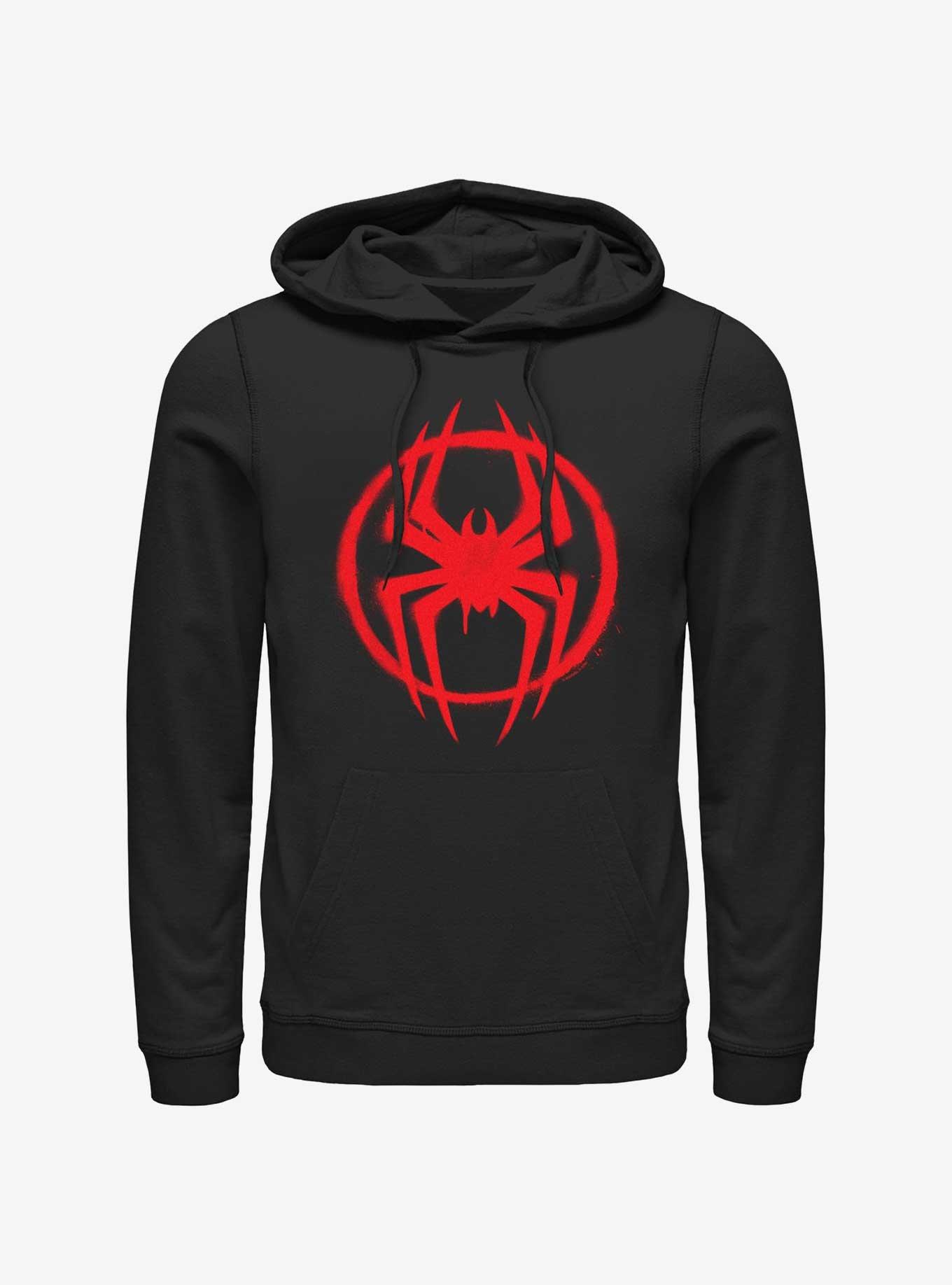Marvel Spider-Man Spray Circle Symbol Hoodie, , hi-res
