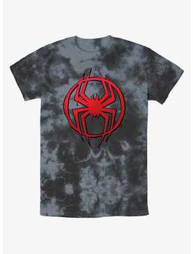 Marvel Spider-Man Simple Spider Symbol Tie-Dye T-Shirt, , hi-res
