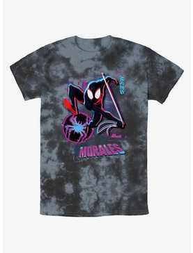 Marvel Spider-Man Miles Morales Street Swing Tie-Dye T-Shirt, , hi-res