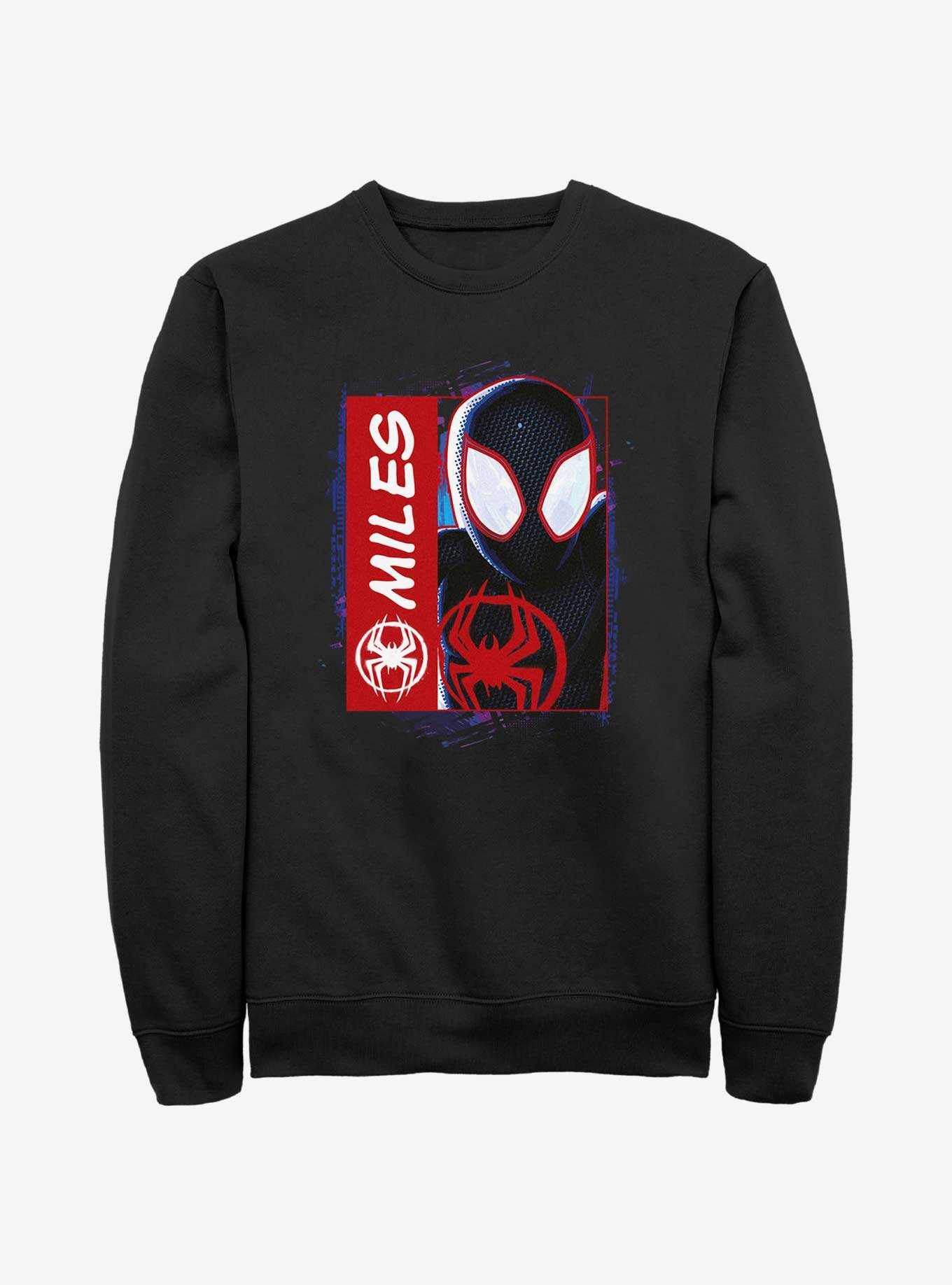 Marvel Spider-Man Miles Morales Simple Comic Sweatshirt, , hi-res