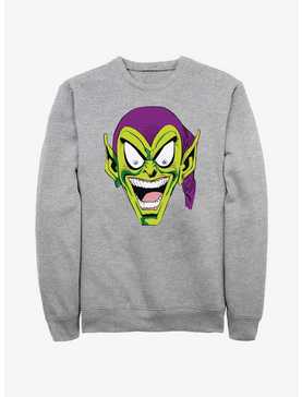 Marvel Spider-Man Green Goblin Head Sweatshirt, , hi-res