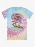 Simpsons Choo-Choose You Tie-Dye T-Shirt, BLUPNKLY, hi-res