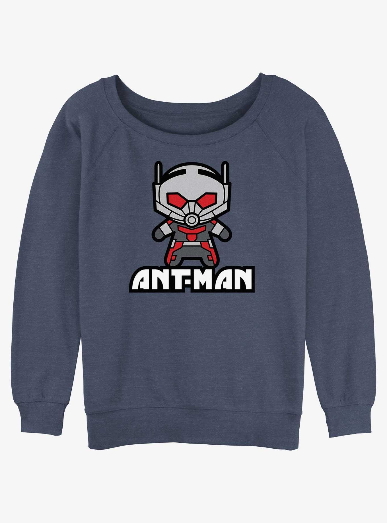 Marvel Ant-Man Kawaii Womens Slouchy Sweatshirt, BLUEHTR, hi-res