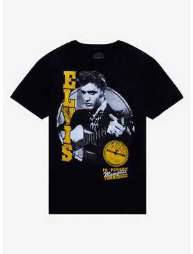 Elvis Presley Guitar Boyfriend Fit Girls T-Shirt, , hi-res