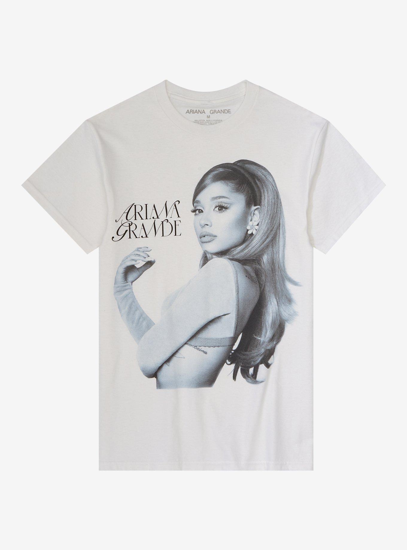 Ariana Grande Positions Portrait Boyfriend Fit Girls T-Shirt