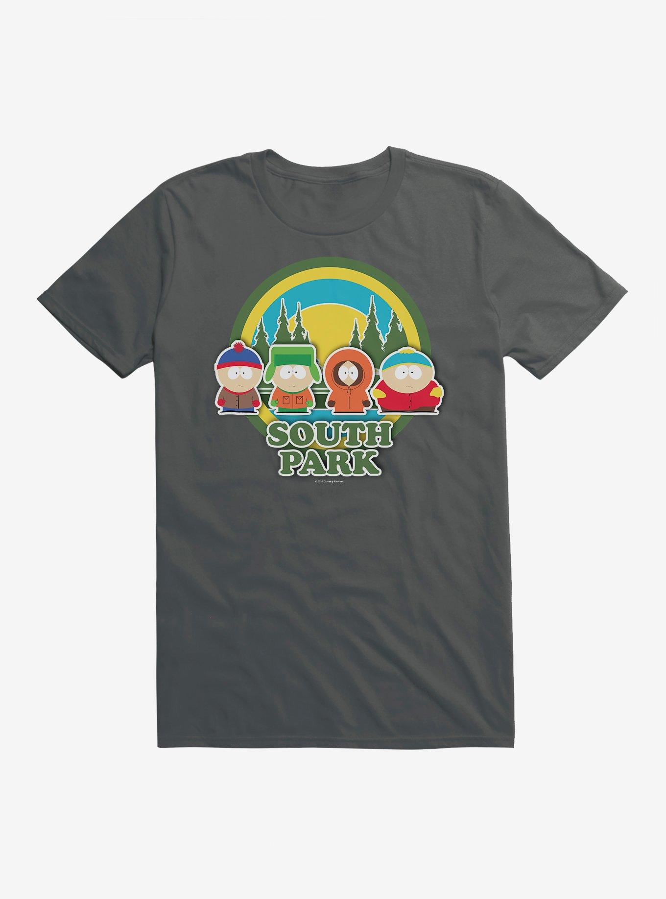 South Park Bus Stop T-Shirt, CHARCOAL, hi-res