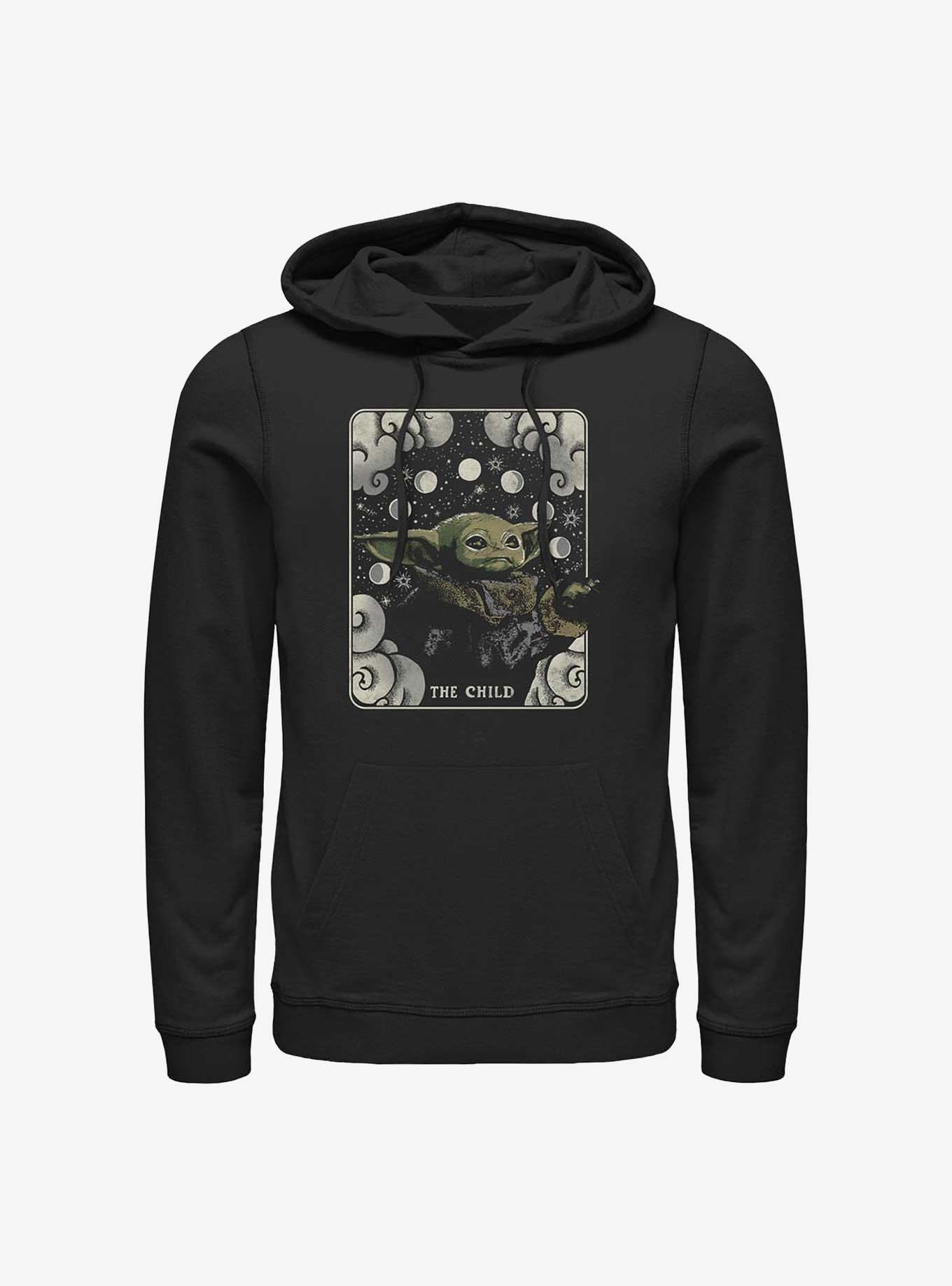 Star Wars The Mandalorian Child Card Hoodie, BLACK, hi-res