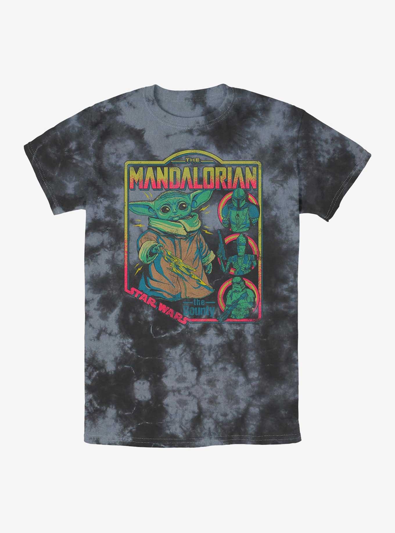 Star Wars The Mandalorian The Child Poster Tie-Dye T-Shirt