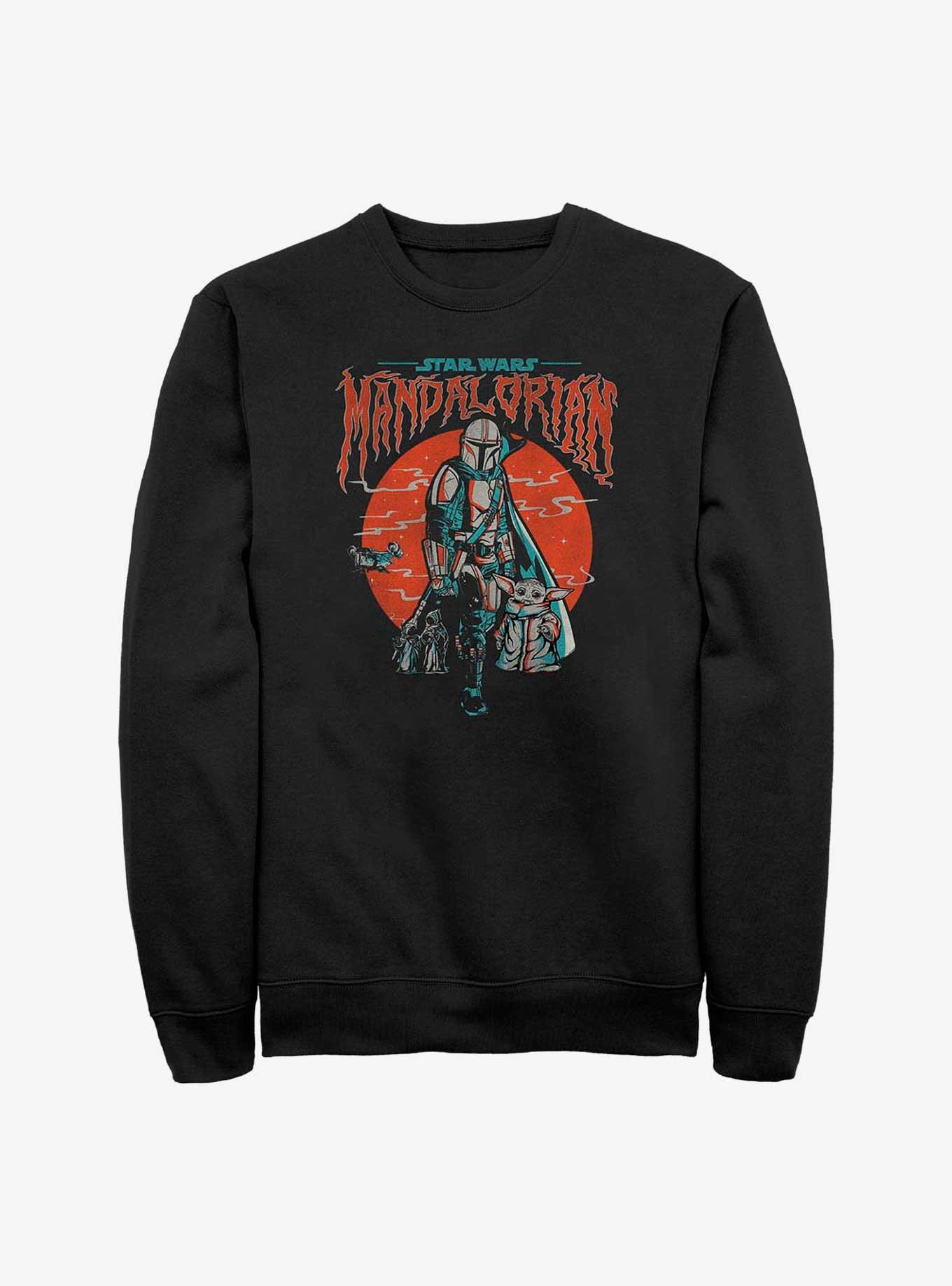 Star Wars The Mandalorian Sunset Fog Sweatshirt