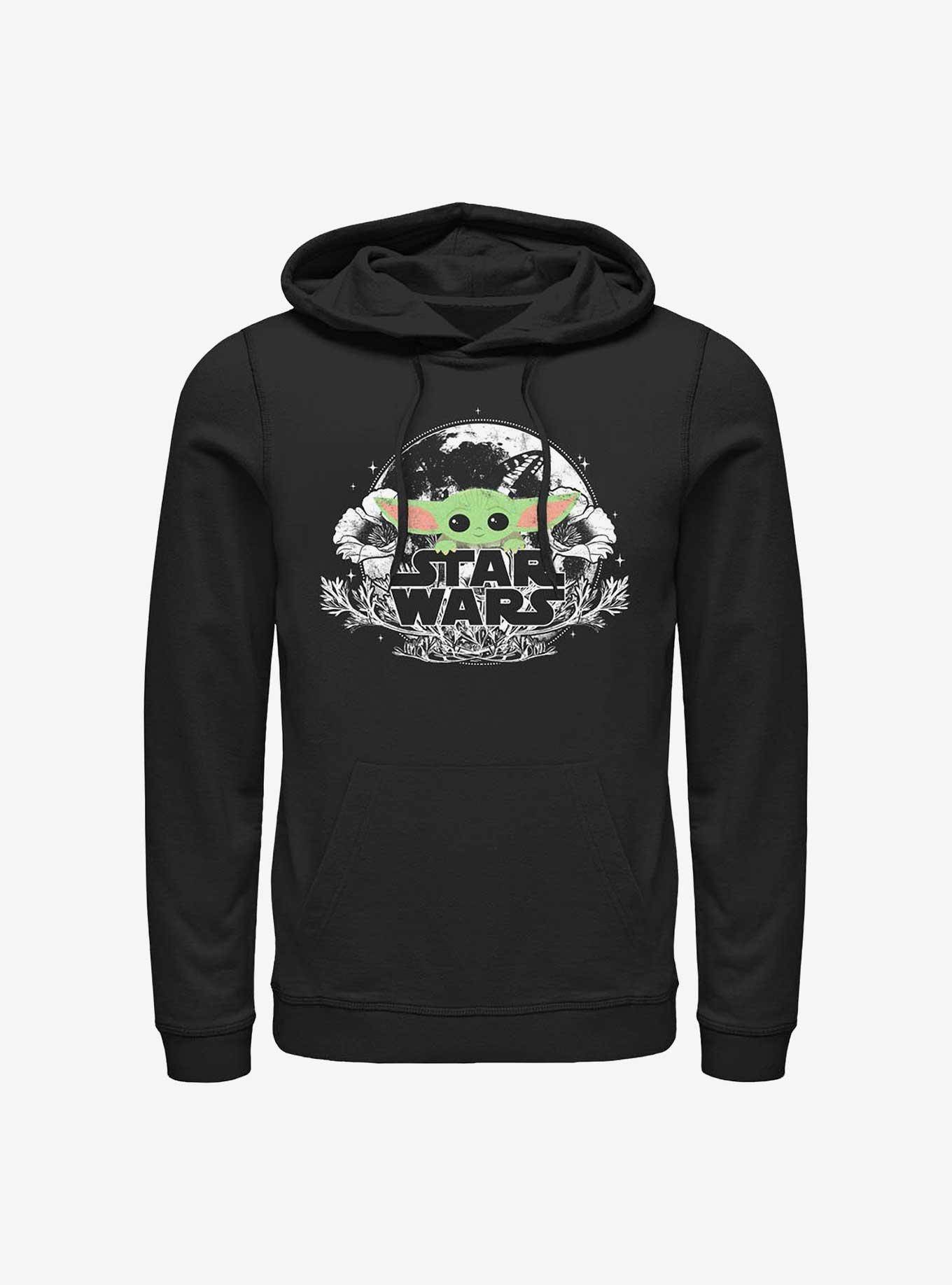 Star Wars The Mandalorian The Child Floral Hoodie
