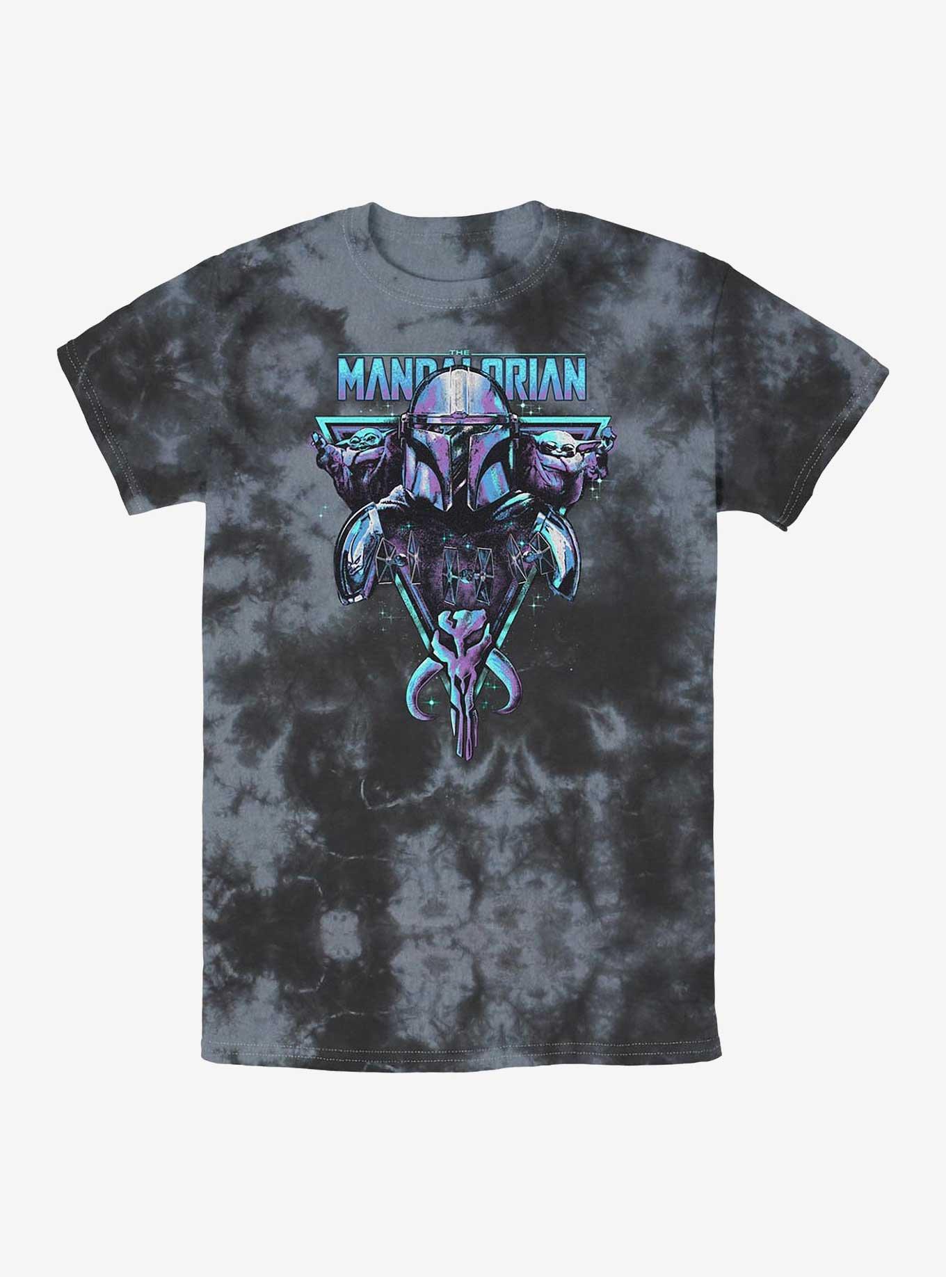 Star Wars The Mandalorian Beskar Triangle Tie-Dye T-Shirt