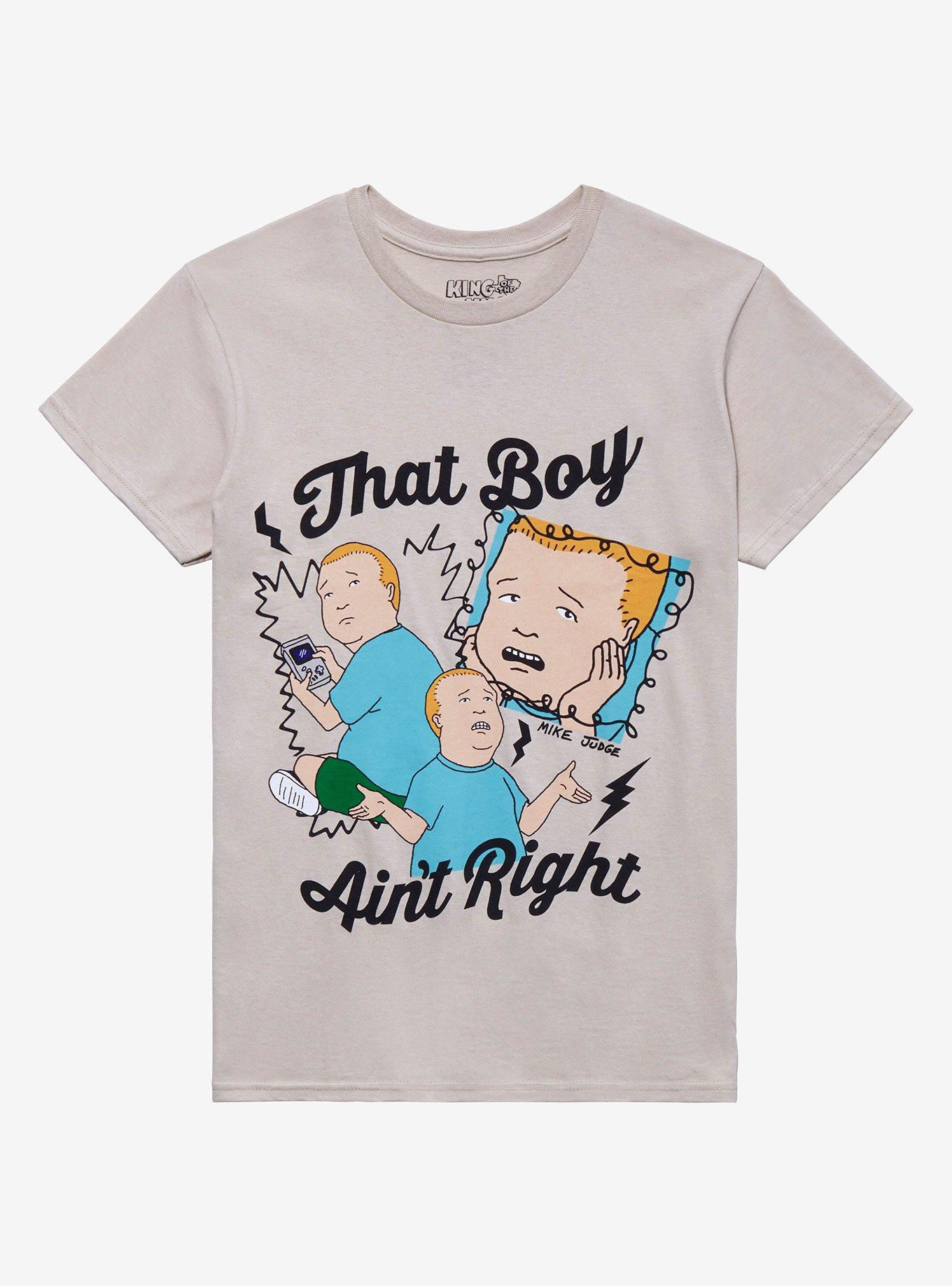 King Of The Hill That Boy Ain't Right Boyfriend Fit Girls T-Shirt, MULTI, hi-res view 1