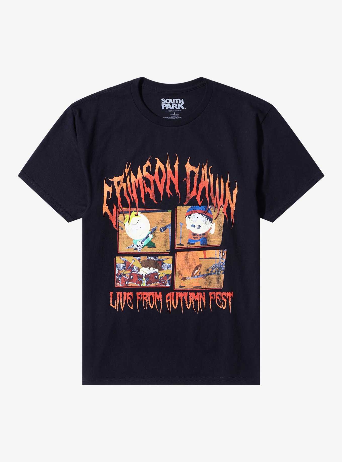South Park Crimson Dawn Live Boyfriend Fit Girls T-Shirt, , hi-res