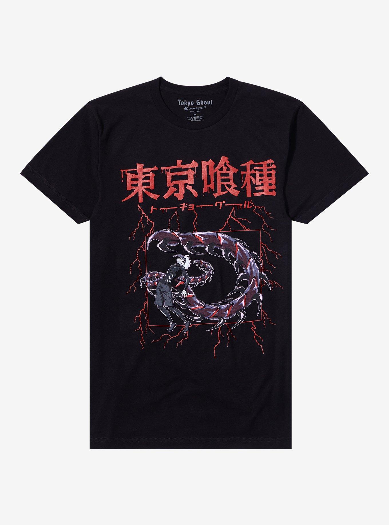 Tokyo Ghoul Kaneki Kakuja Boyfriend Fit Girls T-Shirt, MULTI, hi-res