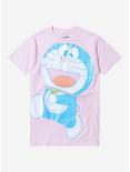 Doraemon Glitter Print Boyfriend Fit Girls T-Shirt, MULTI, hi-res
