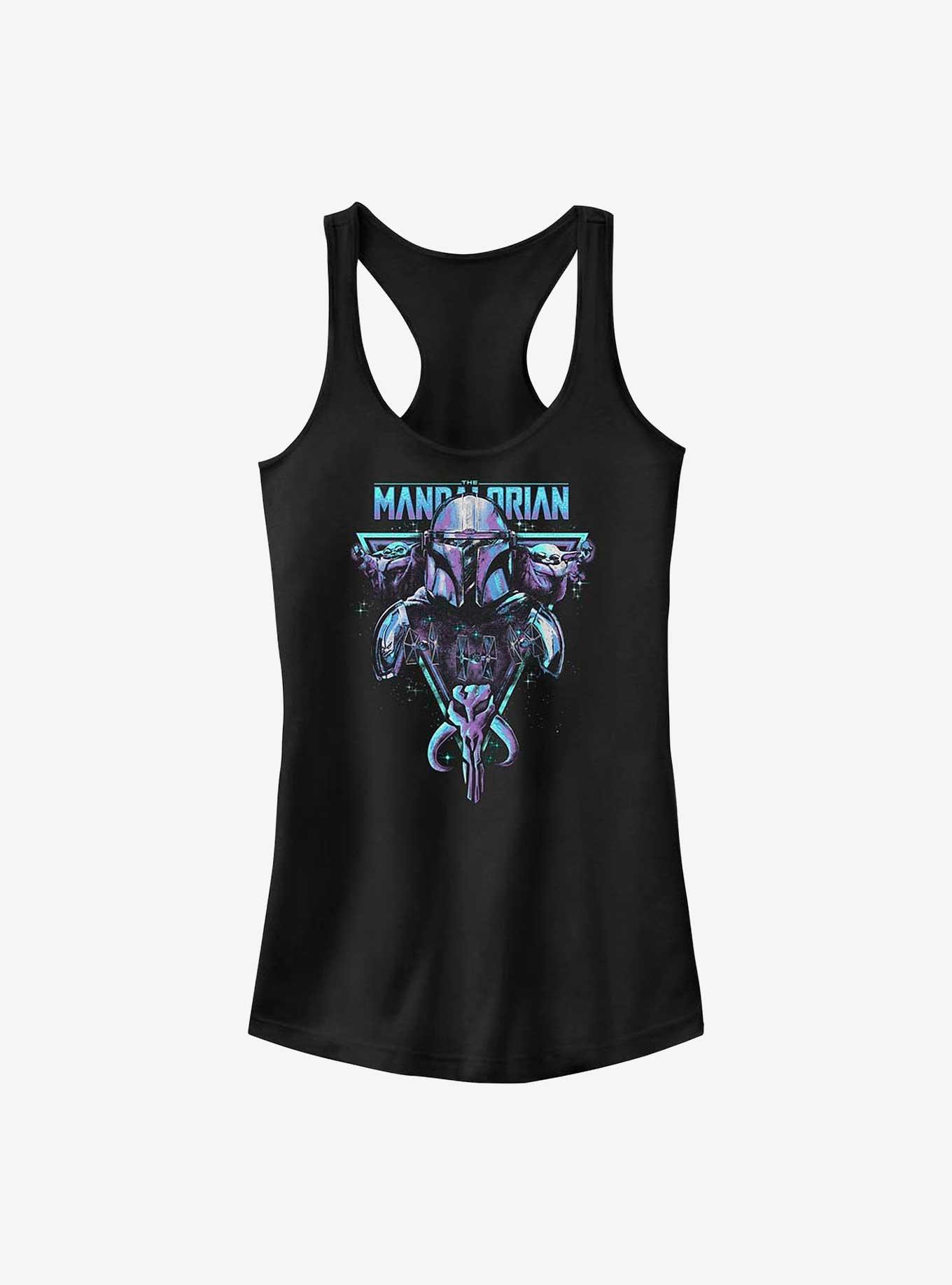 Star Wars The Mandalorian Beskar Triangle Girls Tank, , hi-res