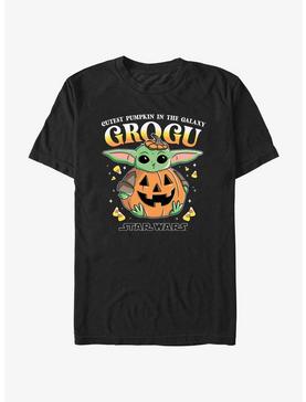 Star Wars The Mandalorian Pumpkin Grogu T-Shirt, , hi-res