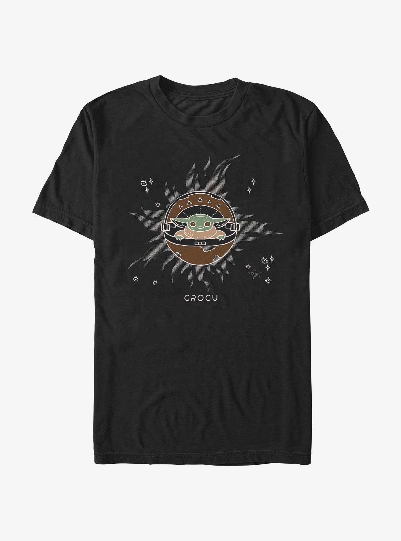 Star Wars The Mandalorian Baby Grogu Boho T-Shirt, , hi-res