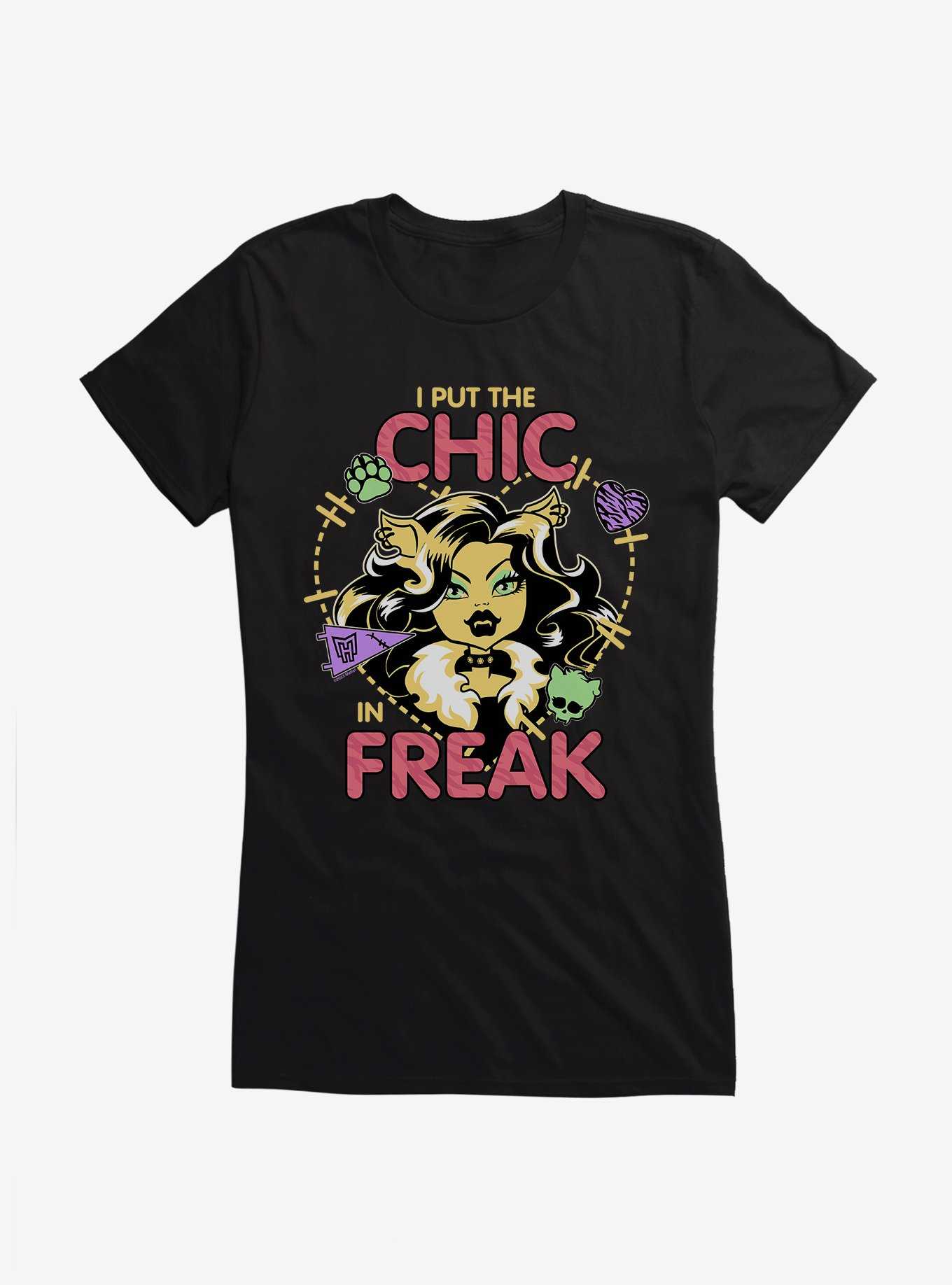 Monster High Clawdeen Wolf Chic Freak Girls T-Shirt, , hi-res