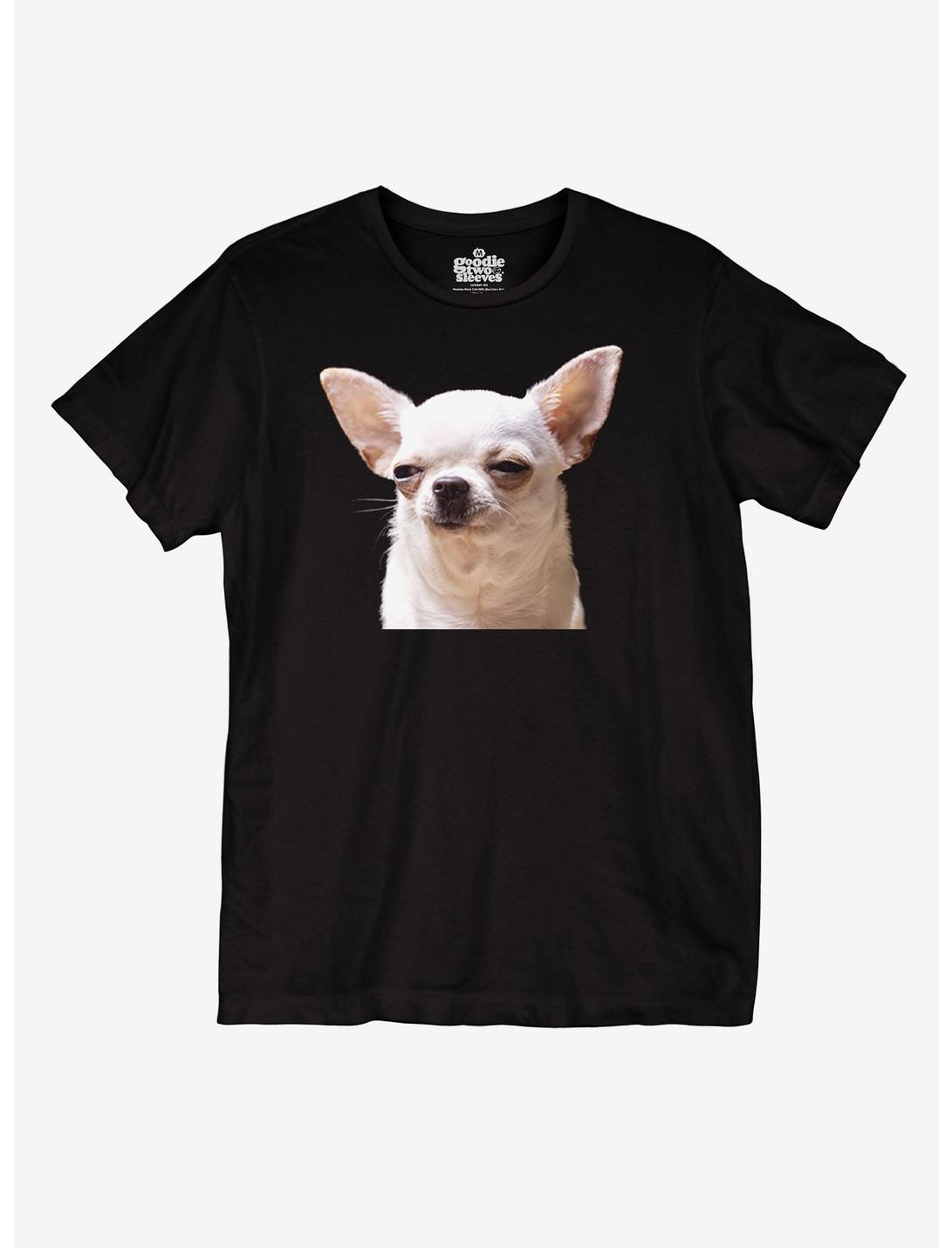 Crying Chihuahua Meme Boyfriend Fit Girls T-Shirt, MULTI, hi-res