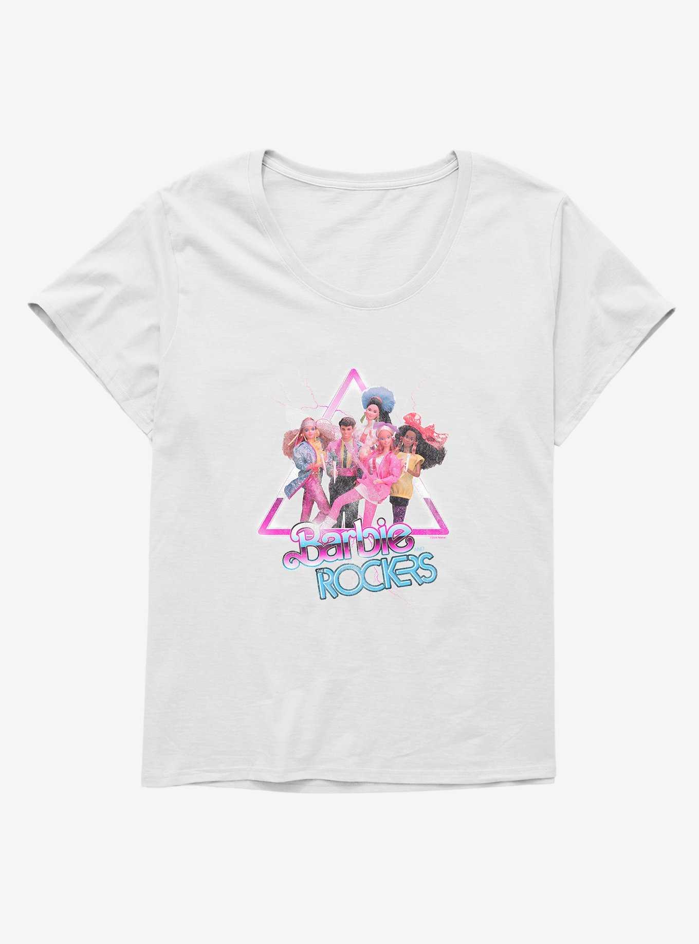 Barbie And The Rockers Eighties Glam Girls T-Shirt Plus Size, , hi-res