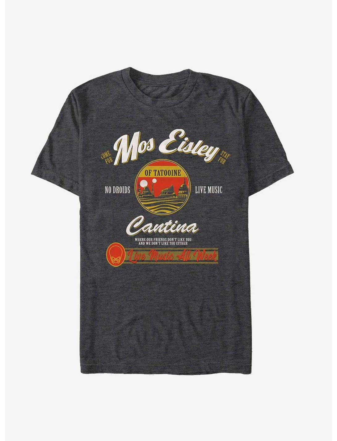 Star Wars Visit Mos Eisley Cantina T-Shirt, CHAR HTR, hi-res