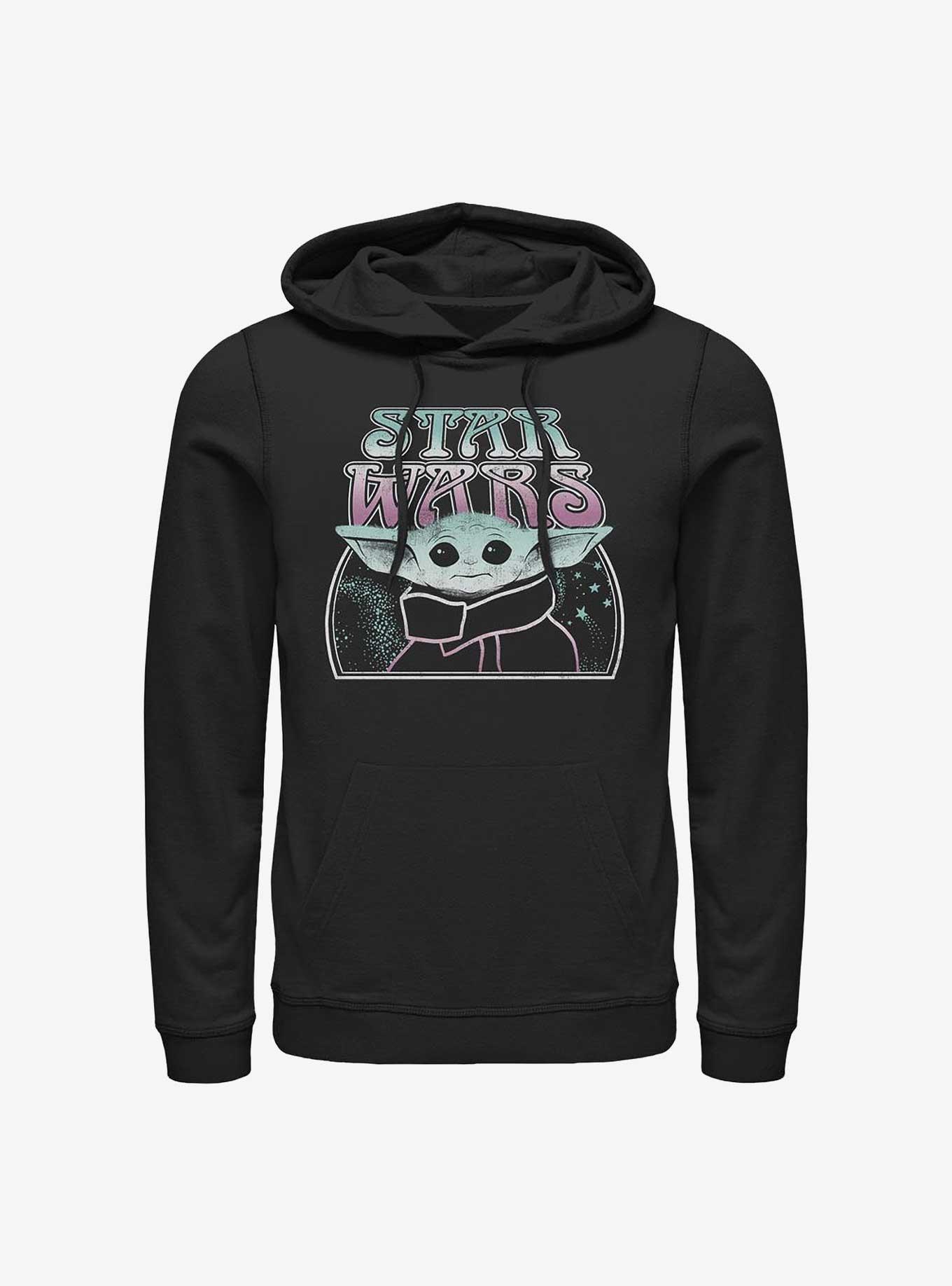 Star Wars The Mandalorian Retro Child Hoodie, BLACK, hi-res