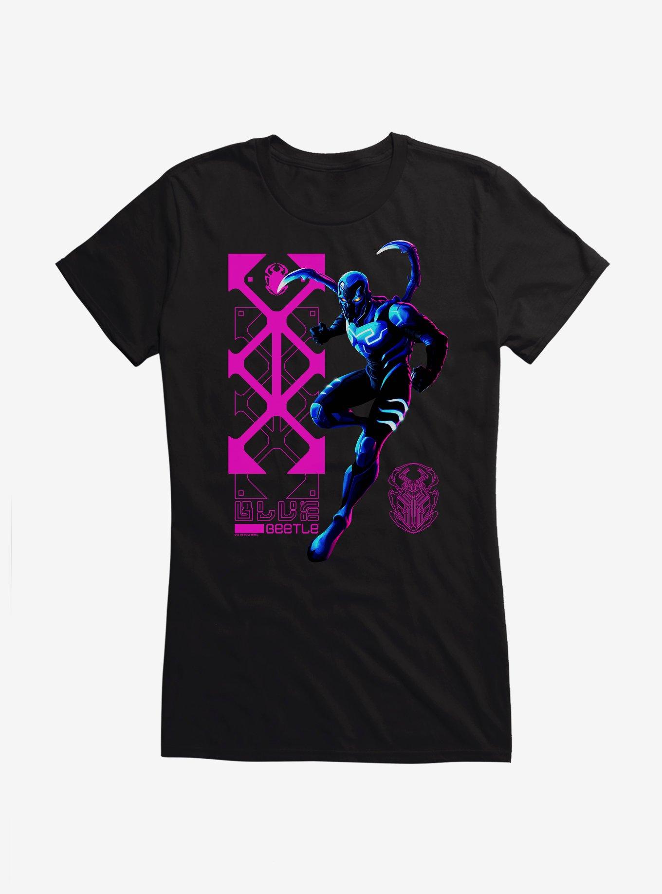 Blue Beetle Portrait Girls T-Shirt, , hi-res