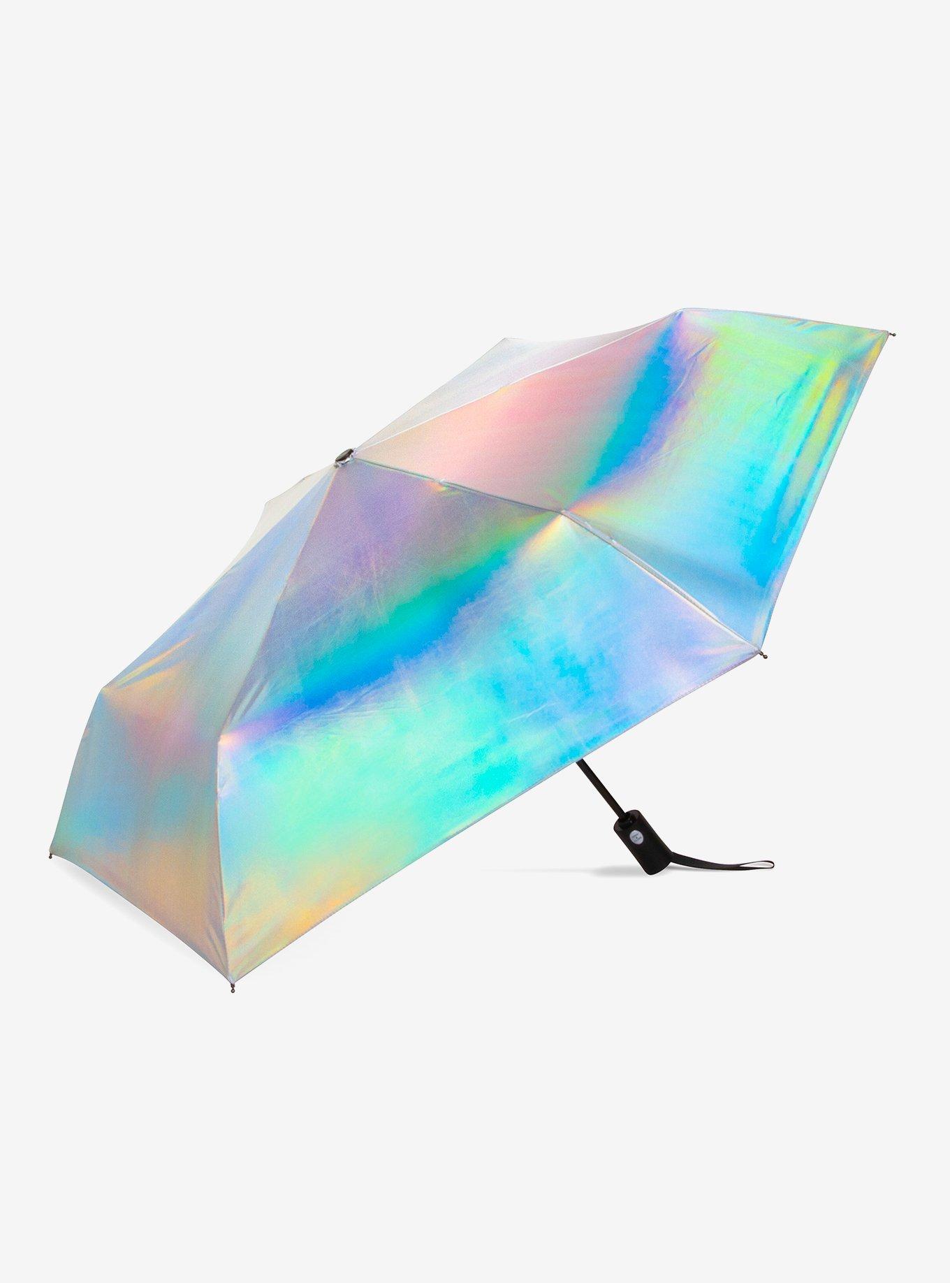 42" Auto Open / Auto Close Umbrella Iridescent