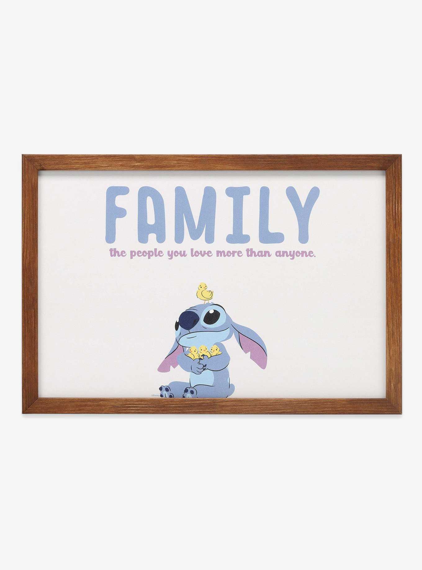 Disney Lilo & Stitch Duck Family Framed Wood Wall Decor, , hi-res