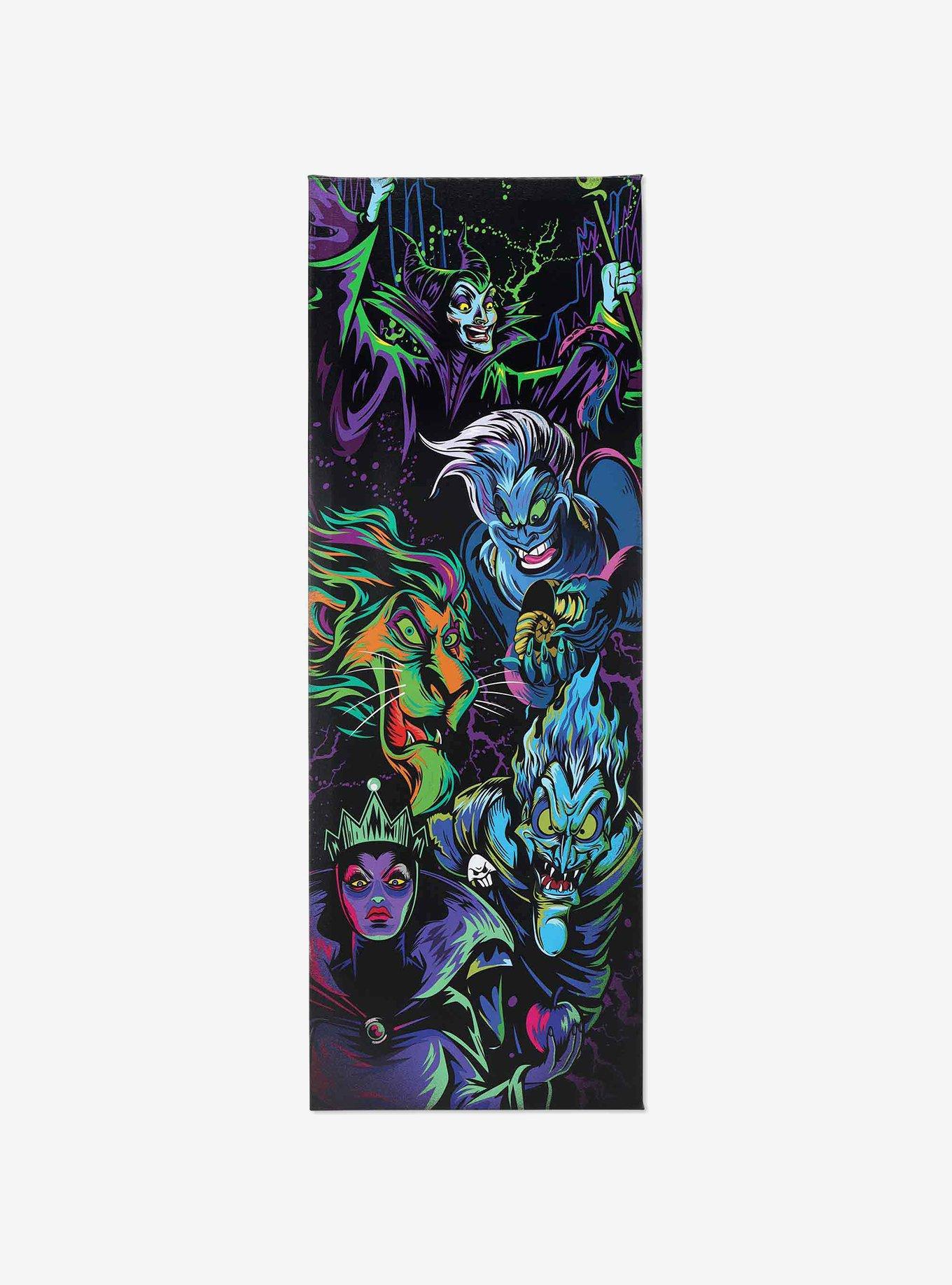 Disney Villains Line-Up Vertical Canvas Wall Decor, , hi-res