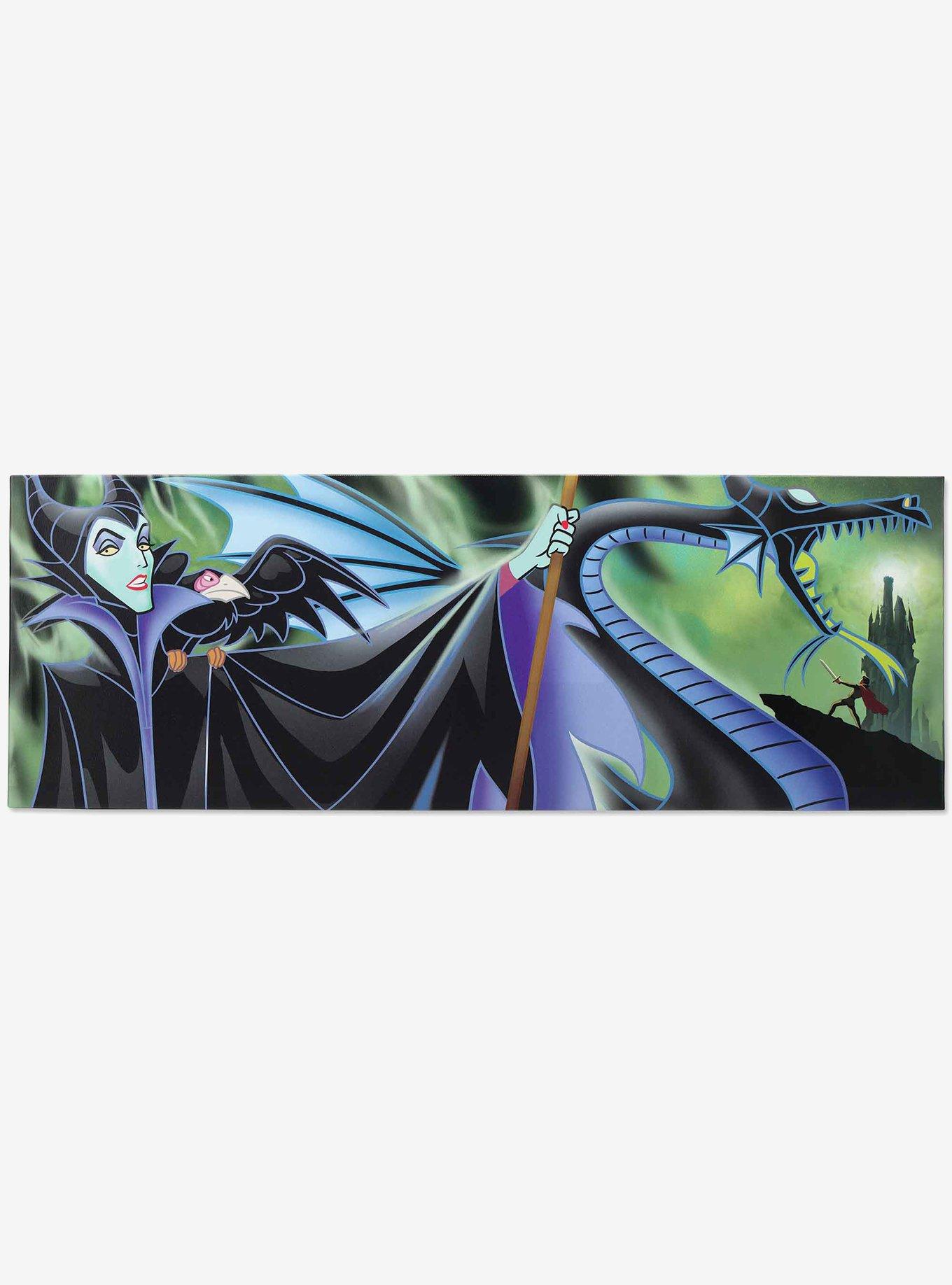 Disney Sleeping Beauty Maleficent Colorful Canvas Wall Decor, , hi-res