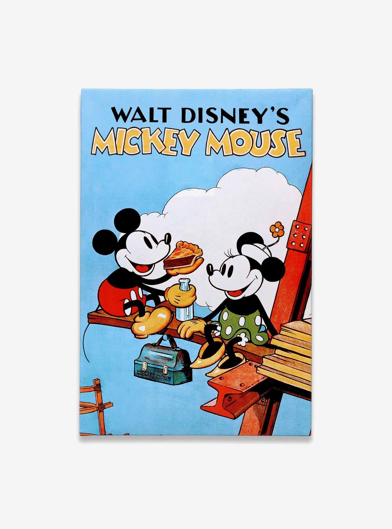 Disney Mickey Mouse Construction Site Classic Movie Cover Canvas Wall Decor, , hi-res