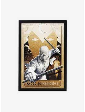 Marvel Moon Knight Sepia Scene Framed Wood Wall Decor, , hi-res