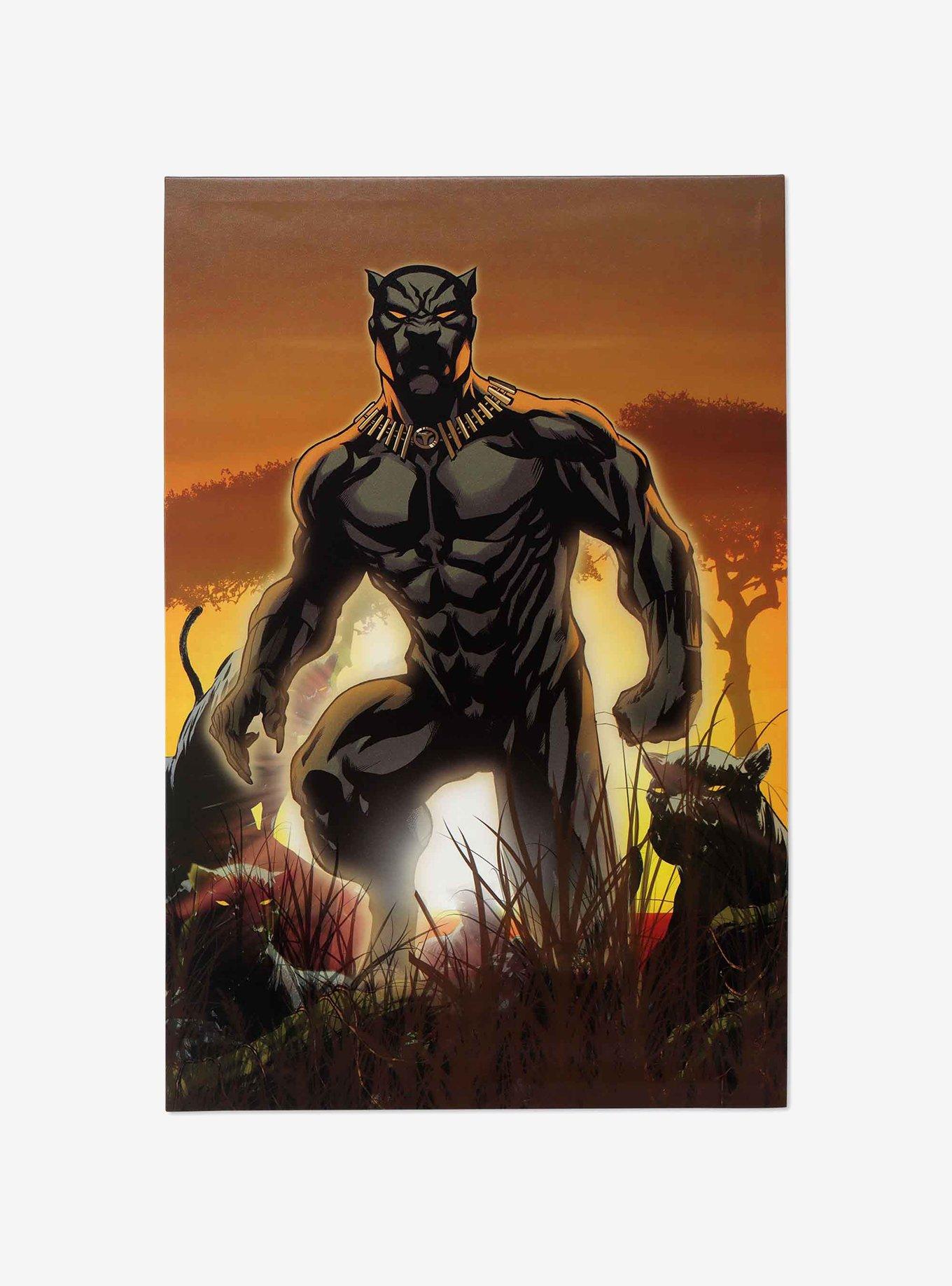 Marvel Black Panther Sunrise Canvas Wall Decor, , hi-res