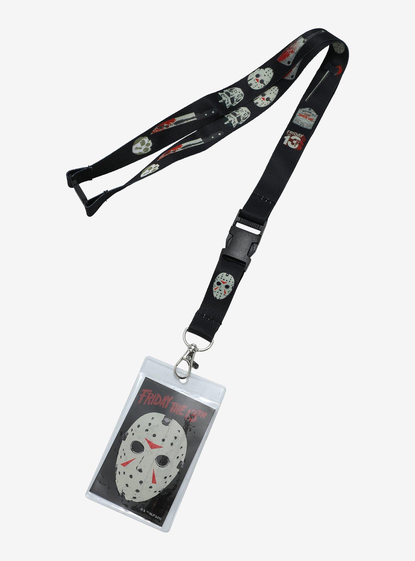 Friday The 13th Jason Voorhees Mask Lanyard, , hi-res