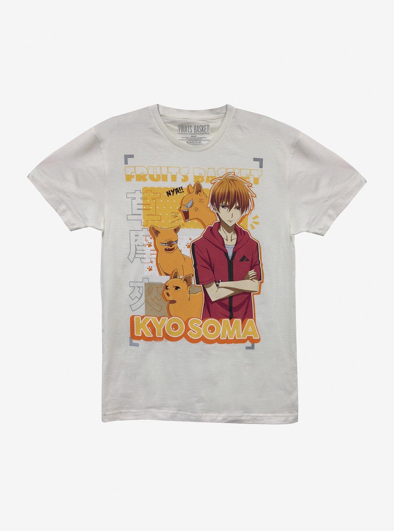 Fruits Basket Kyo Boyfriend Fit Girls T-Shirt, MULTI, hi-res
