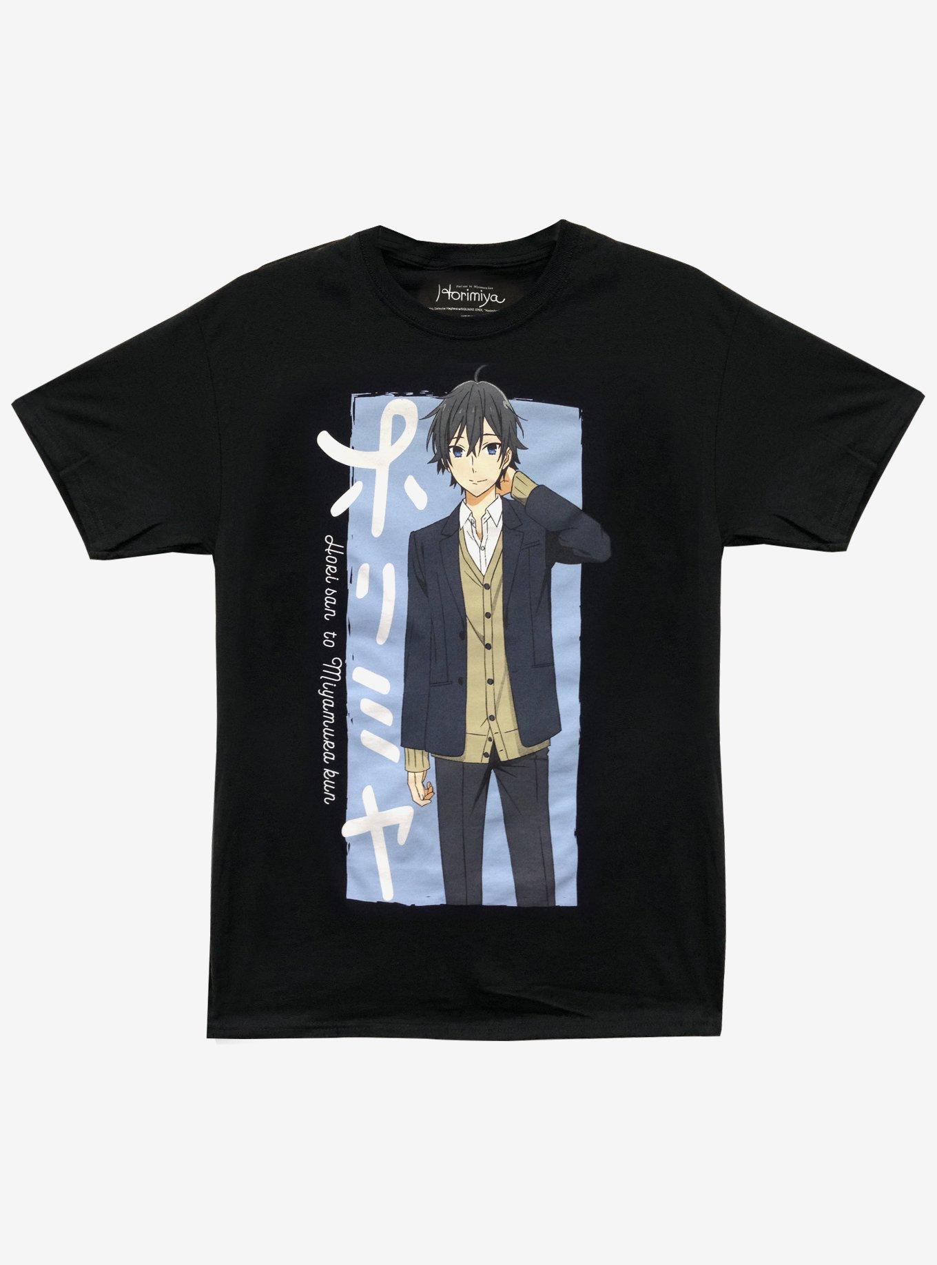 Horimiya Miyamura Panel Boyfriend Fit Girls T-Shirt, MULTI, hi-res