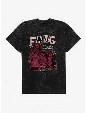 Monster High Fang Club Group Mineral Wash T-Shirt, , hi-res