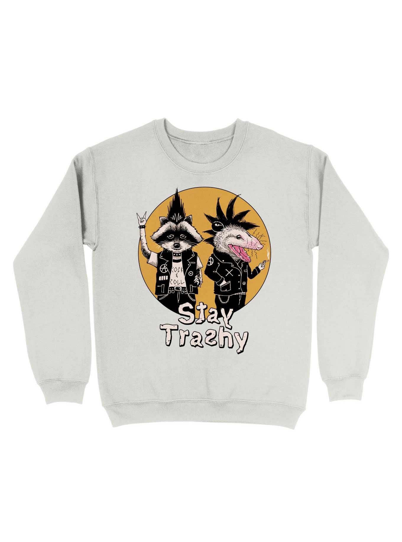 Stay Trashy Sweatshirt, , hi-res