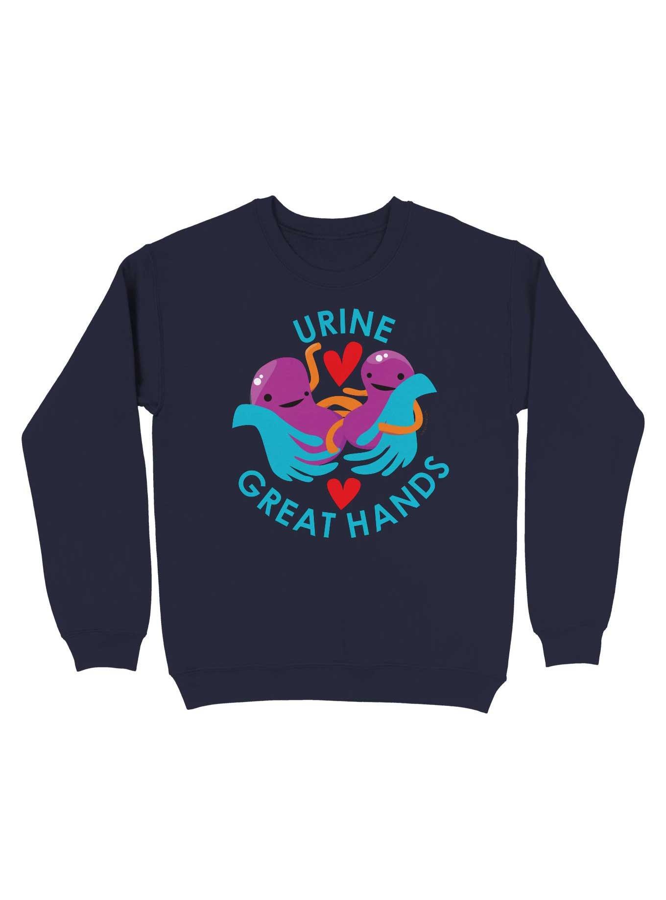 Urine Great Hands Kidney Sweatshirt, , hi-res