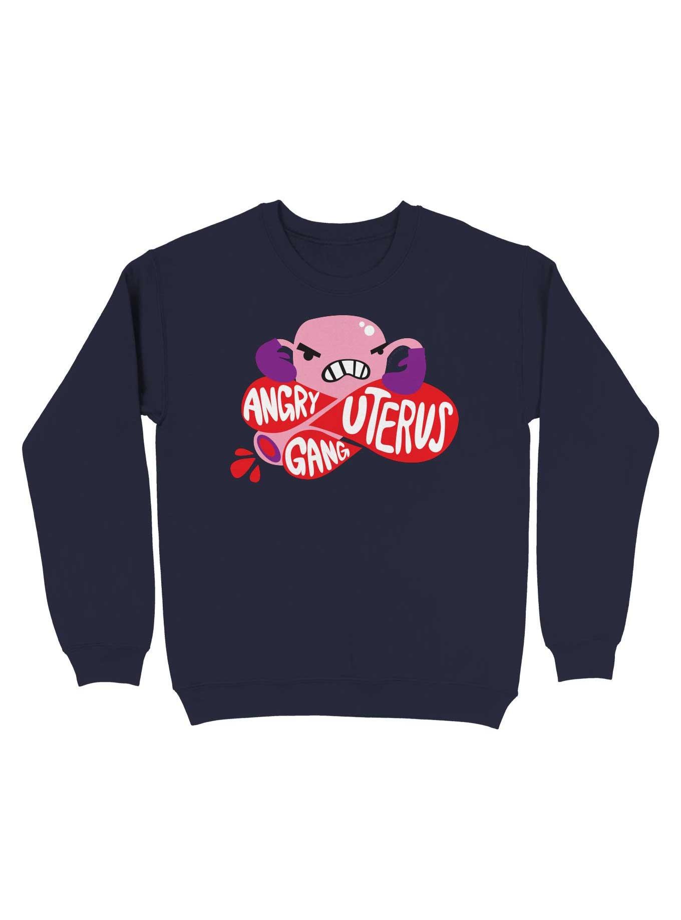 Angry Uterus Gang Sweatshirt, , hi-res