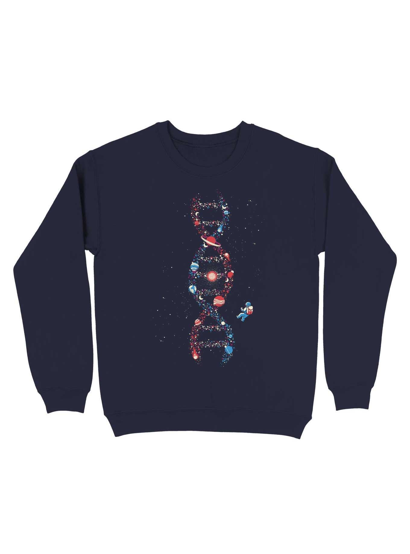 DNA Astronaut Galaxy We Are Stardust Sweatshirt, , hi-res