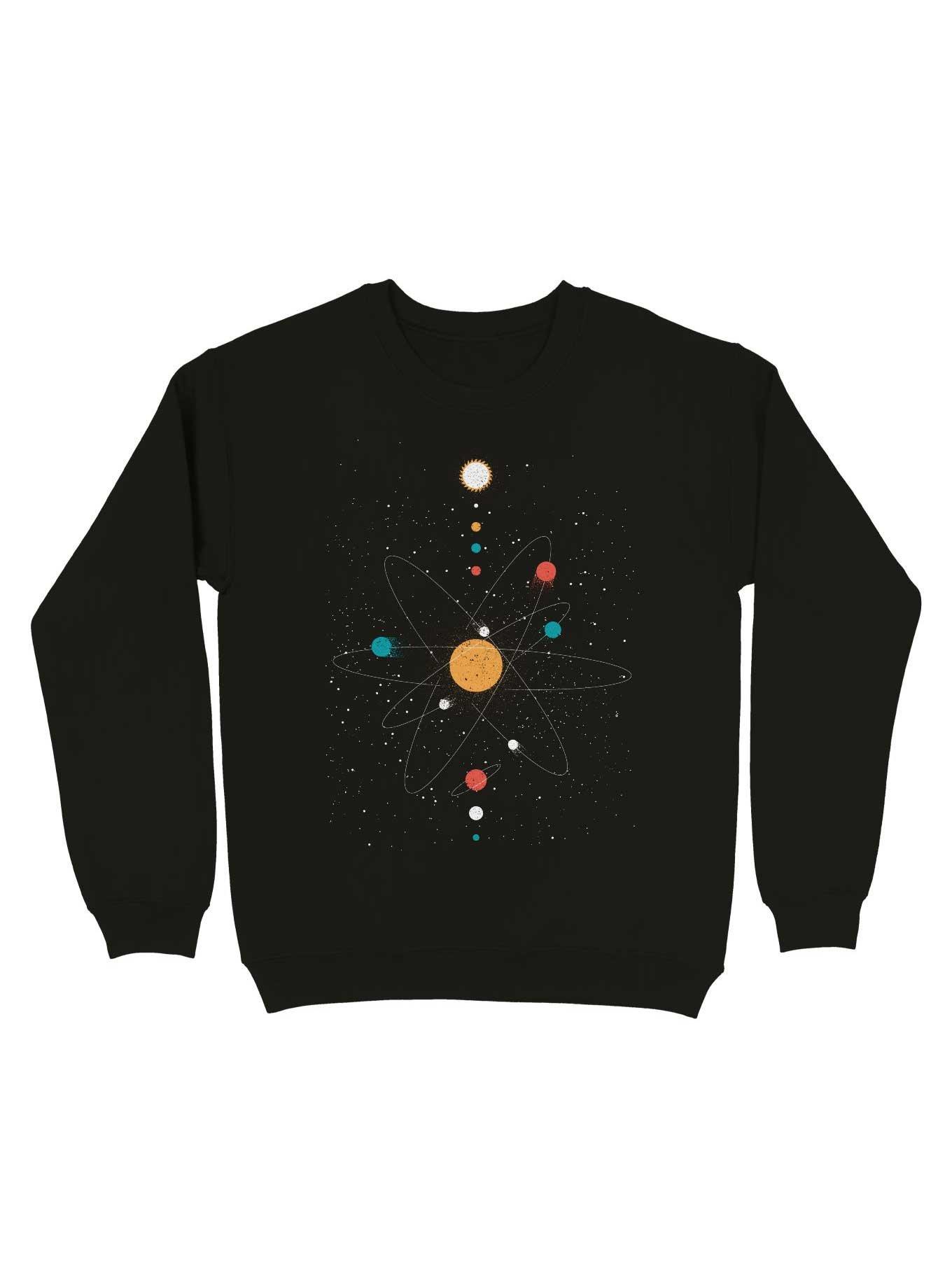 Atom Universe Minimalist Sweatshirt, , hi-res