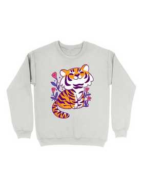 Flower Tiger Sweatshirt, , hi-res