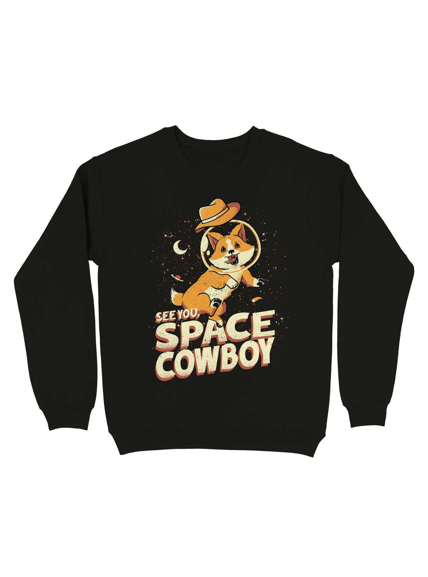 Corgi Space Cowboy Sweatshirt, , hi-res
